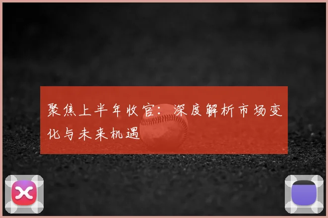聚焦上半年收官：深度解析市场变化与未来机遇